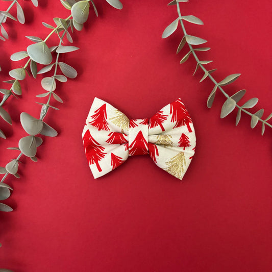 Sparkly Tree - Small Bow Tie